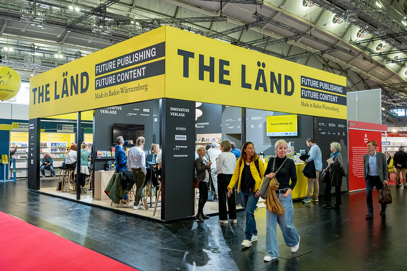 Künftig unter einem Dach: CONTENTShift und der Landesstand Baden-Württemberg auf der Frankfurter Buchmesse © MFG