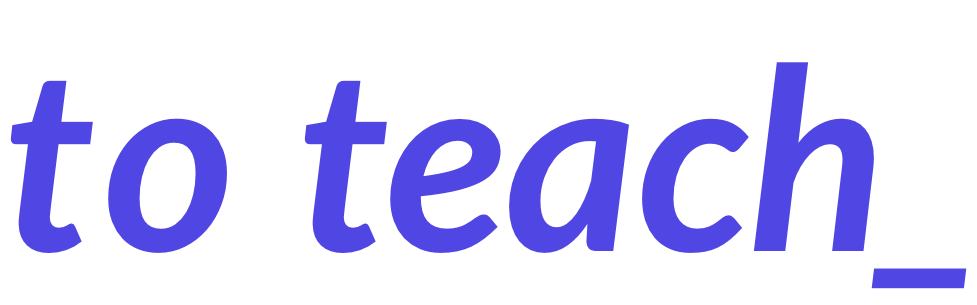 Logo to teach